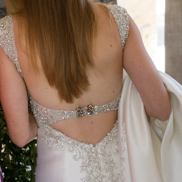 Madison James Mermaid Wedding Dress - Picture 3 of 6